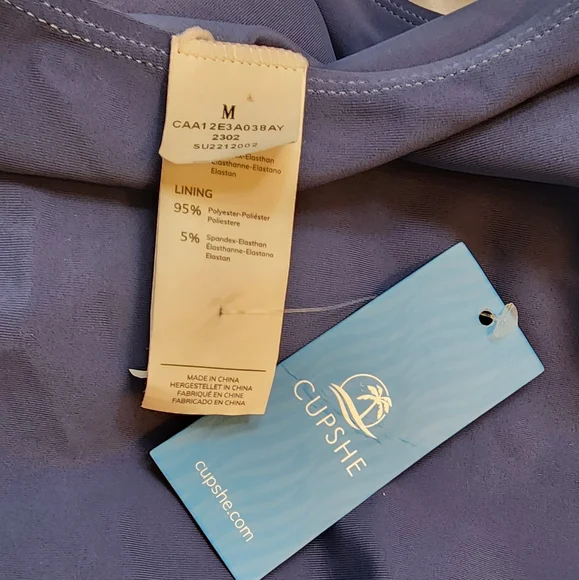 CUPSHE BATHING SUIT SZ M - Picture 7 of 10